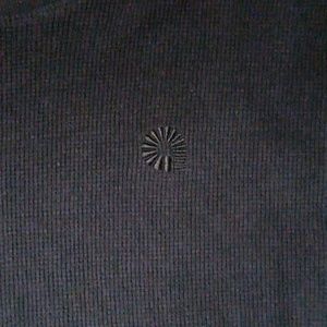 Thermal black long sleeve shirt